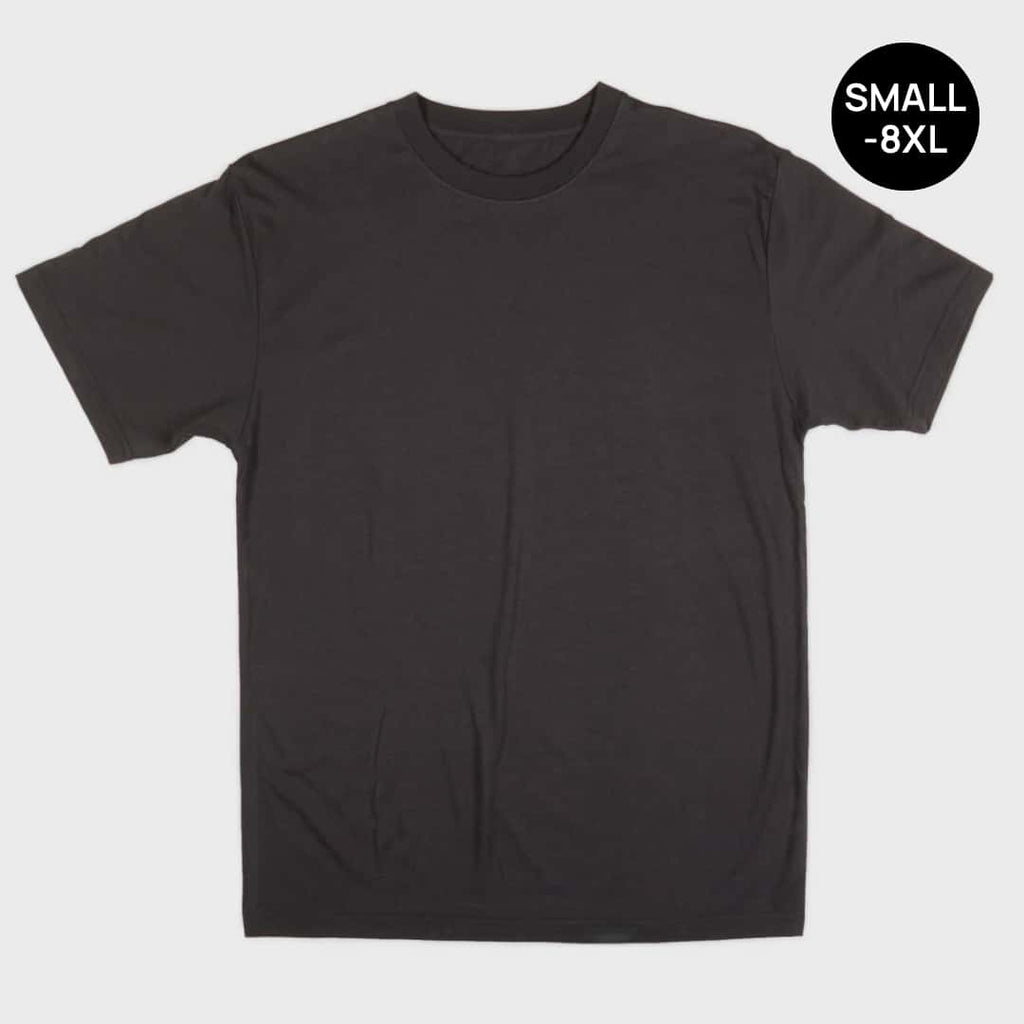 Small-XL Men's Crew Neck Bamboo Viscose T-Shirts - 25% OFF - Big