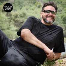 Load image into Gallery viewer, Big Men's Pocket Crew Neck Bamboo Viscose T-Shirts