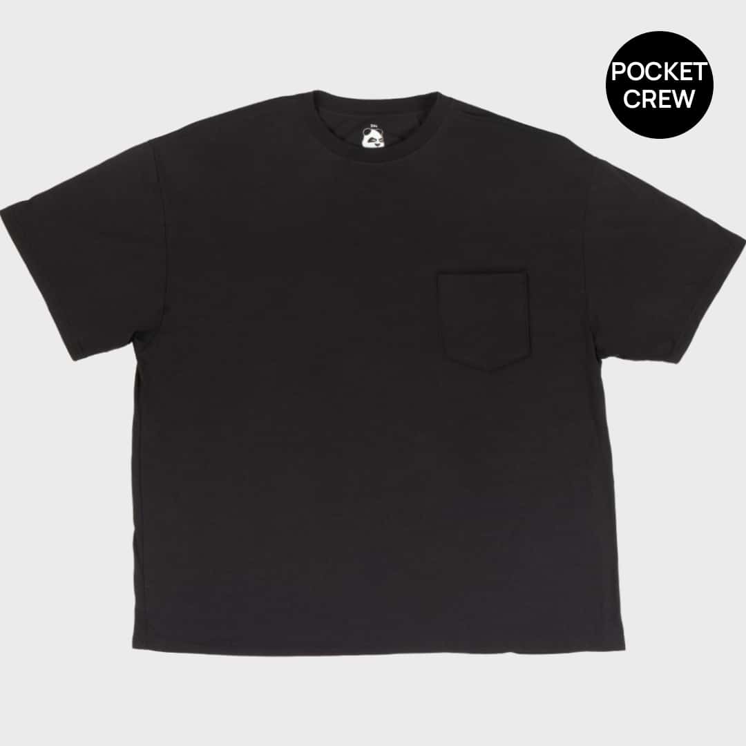 Big Men's Pocket Crew Neck Bamboo Viscose T-Shirts