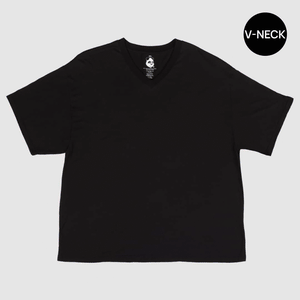 Big Men's V-Neck Bamboo Viscose T-Shirts - Cut oversized for a