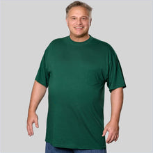 Load image into Gallery viewer, Big Men's Pocket Crew Neck Bamboo Viscose T-Shirts