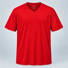 Load image into Gallery viewer, Big Men's V-Neck Bamboo Viscose T-Shirts - Cut oversized for a relaxed, flattering fit