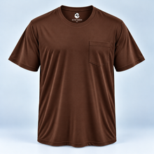 Load image into Gallery viewer, Tall Men's Pocket Crew Neck Bamboo Viscose T-Shirts - 4 Inches plus a Pocket