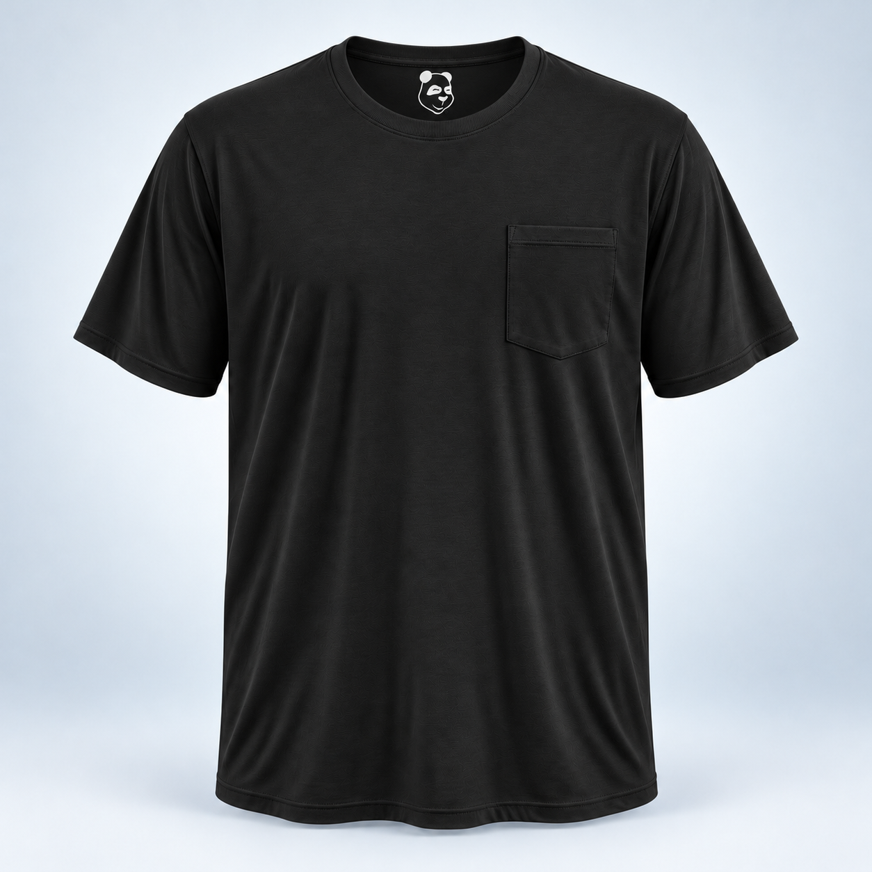 Big Men's Pocket Crew Neck Bamboo Viscose T-Shirts - Oversized plus a pocket