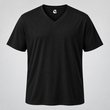Load image into Gallery viewer, Tall Men's V-Neck Bamboo Viscose T-Shirts - 4 Inches Longer