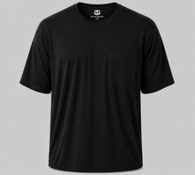 Load image into Gallery viewer, Big Men's Pocket Crew Neck Bamboo Viscose T-Shirts