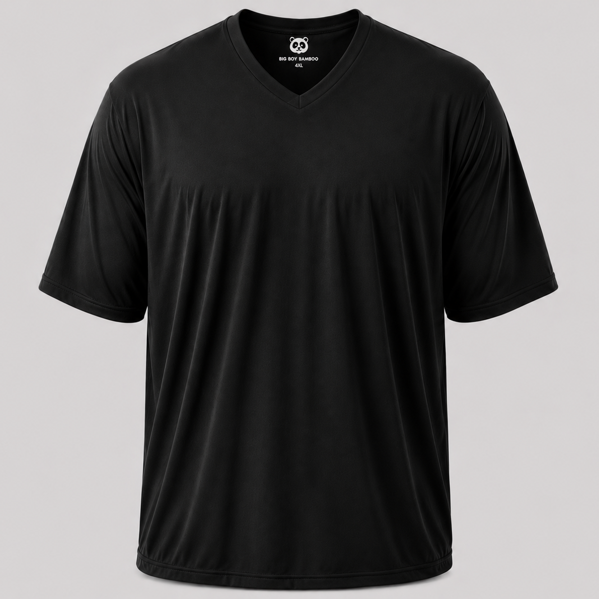 Big Men's V-Neck Bamboo Viscose T-Shirts