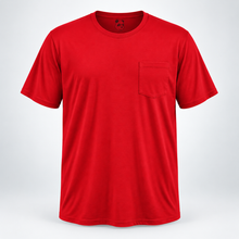 Load image into Gallery viewer, Tall Men's Pocket Crew Neck Bamboo Viscose T-Shirts - 4 Inches plus a Pocket