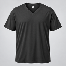 Load image into Gallery viewer, Tall Men's V-Neck Bamboo Viscose T-Shirts - 4 Inches Longer