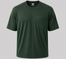 Load image into Gallery viewer, Big Men's Pocket Crew Neck Bamboo Viscose T-Shirts