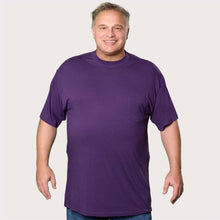 Load image into Gallery viewer, Tall Men's Pocket Crew Neck Bamboo Viscose T-Shirts