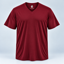Load image into Gallery viewer, Tall Men's V-Neck Bamboo Viscose T-Shirts - 4 Inches Longer