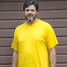 Load image into Gallery viewer, 50% OFF CLEARANCE SALE! Tall Men (1XLT-4XLT) Pocket Crew Neck Bamboo T-Shirt - Short Sleeve Tall Pocket Tee Big Boy Bamboo