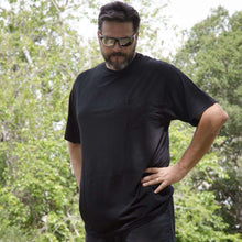Load image into Gallery viewer, 50% OFF CLEARANCE SALE! Tall Men (1XLT-4XLT) Pocket Crew Neck Bamboo T-Shirt - Short Sleeve Tall Pocket Tee Big Boy Bamboo