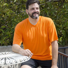 Load image into Gallery viewer, 1XLT-4XLT Tall Men V-Neck Bamboo T-Shirt - Tall Short Sleeve Tee by Big Boy Bamboo