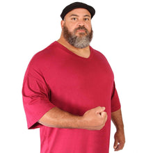 Load image into Gallery viewer, 1XLT-4XLT Tall Men V-Neck Bamboo T-Shirt - Tall Short Sleeve Tee by Big Boy Bamboo
